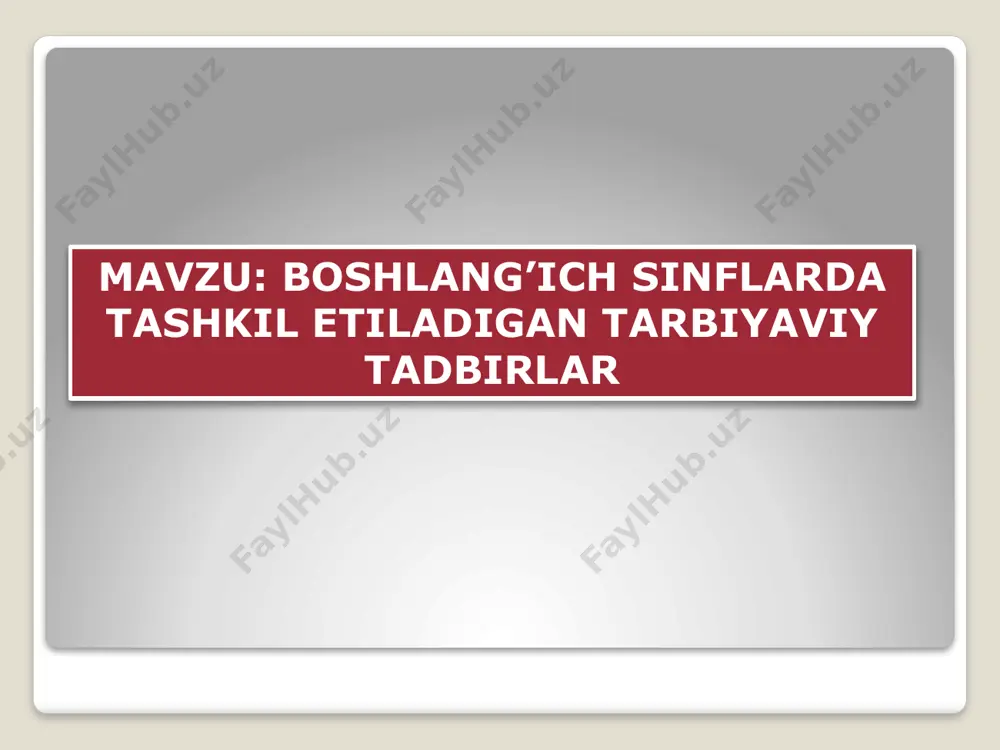 ida barkamol avlodni tarbiyalash maqsadida tashkil etiladigan ma’rifiy tadbirlarning yo’nalishiga, mazmuniga, metodlari va tashkiliy shakllalriga, tarbiya jarayoni ishtirokchilarining o’zaro munosabatlariga qo’yiladigan asosiy talablarni ifodalaydigan qoidalardir. mamlakatimiz taraqqiyotining muhim sharti kadrlarni tayyorlash tizimining mukammal bo’lishiga bog’liq.13 buning uchun esa bugungi va ertangi kun avlodlarini ma’naviy-ma’rifiy tarbiyalamoq zarur ma’naviy - ma’rifiy ishlarning printsiplari o’qituvchi - tarbiyachilarga yo’l - yo’riq ko’rsatuvchi talablar, qoidalar yig’indisi hisoblanib, u barkamol insonni tarbiyalashning vazifalari bilan belgilanadi va umuminsoniy tarbiya to’grisidagi ta’limotga hamda ilmiy pedagogik ma’lumot erishgan yutuqlarga asoslanib, uning qonuniyatlarini aks ettiradi. shuning uchun ma’naviy - ma’rifiy tarbiya jarayonida bu printsiplarga rioya qilish uning samaradorligini oshiradi, sifat ko’rsatkichini rivojlantiradi. takomillashtirilgan va maqsadga muvofiq holda tashkil etilgan bayram tadbirlari o’zining muhim xususiyatlariga ega.ushbu xususiyatlar bayram tadbirlarini samarali olib borilishida o’z hissasini qo’sha oladi. quyida biz bayramlarning o‘ziga xos xususiyatlari va ularning marosimlardan farqini ko’rsatib o’tamiz 1. har qanday bayram ijtimoiy xodisa sifatida muayyan vazifalarni bajaradi bilish, tarbiyaviy, kommunikativ, …