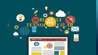 bulutli texnologiyalar — PPTX