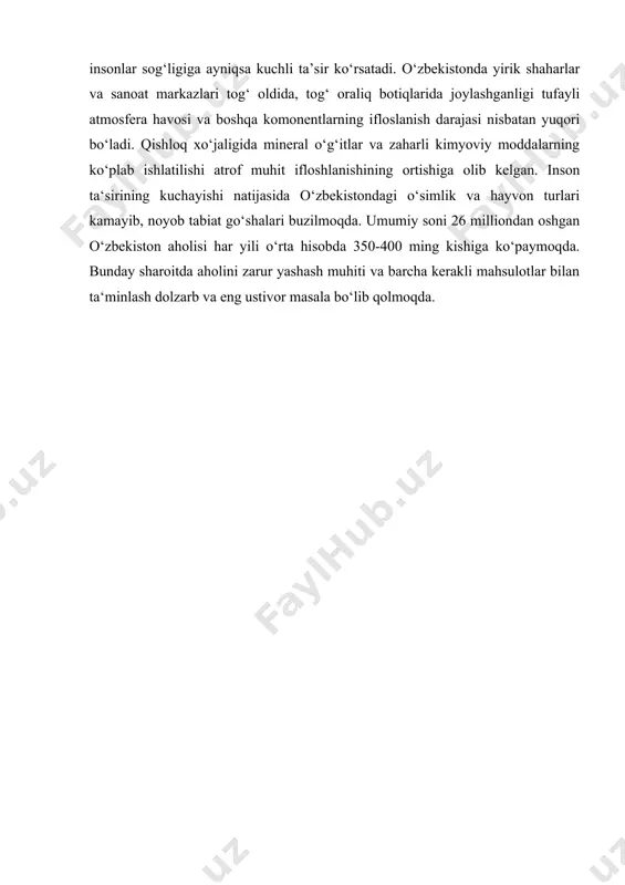 tabiat va jamiyat o‘rtasidagi munosabatlar - Page 5