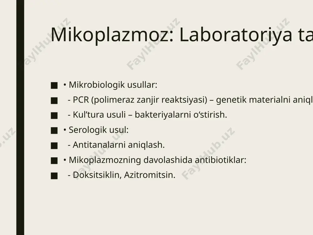 teri-tanosil infeksiyalari: mikoplazmoz va trixomonoz - Page 5