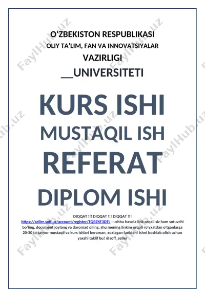 microsoft word matn muxarriri — DOCX