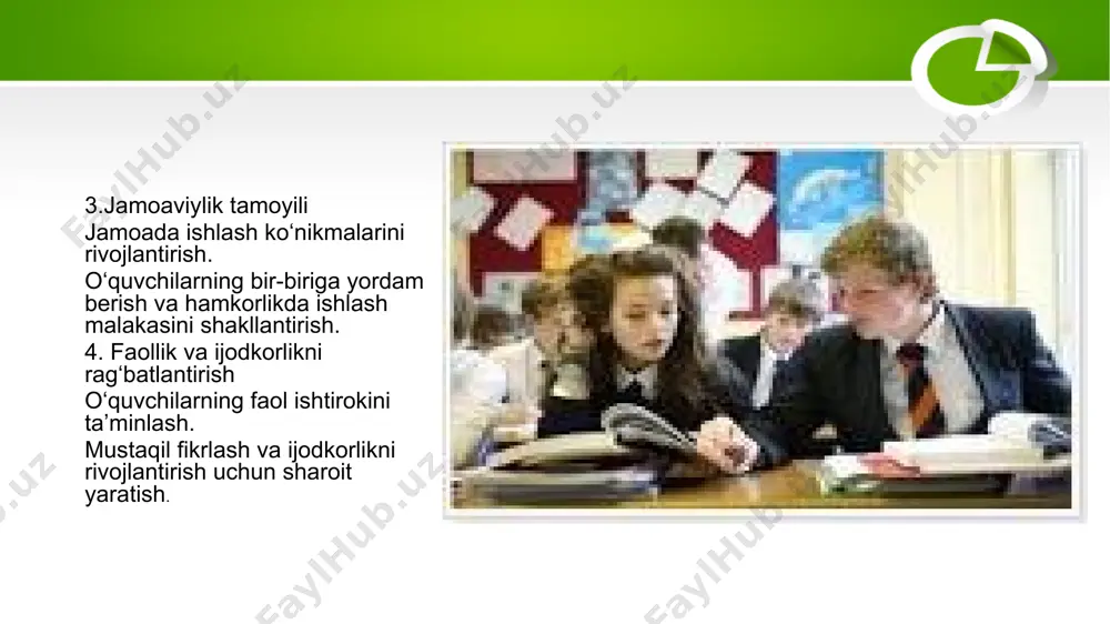 o'quvchilar jamoasi-yaxlit pedagogik jarayoni asosiy shakli - Page 5