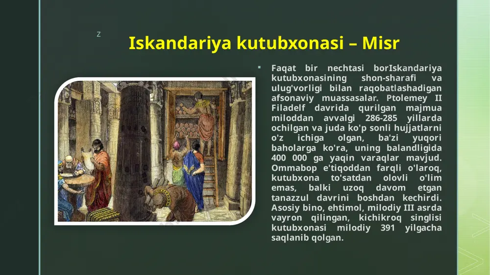 qadimgi dunyo arxivlari va arxiv kutubxonalari - Page 5