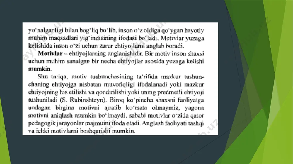 kasbiy motivatsiya va motivasiya muammosi - Page 5