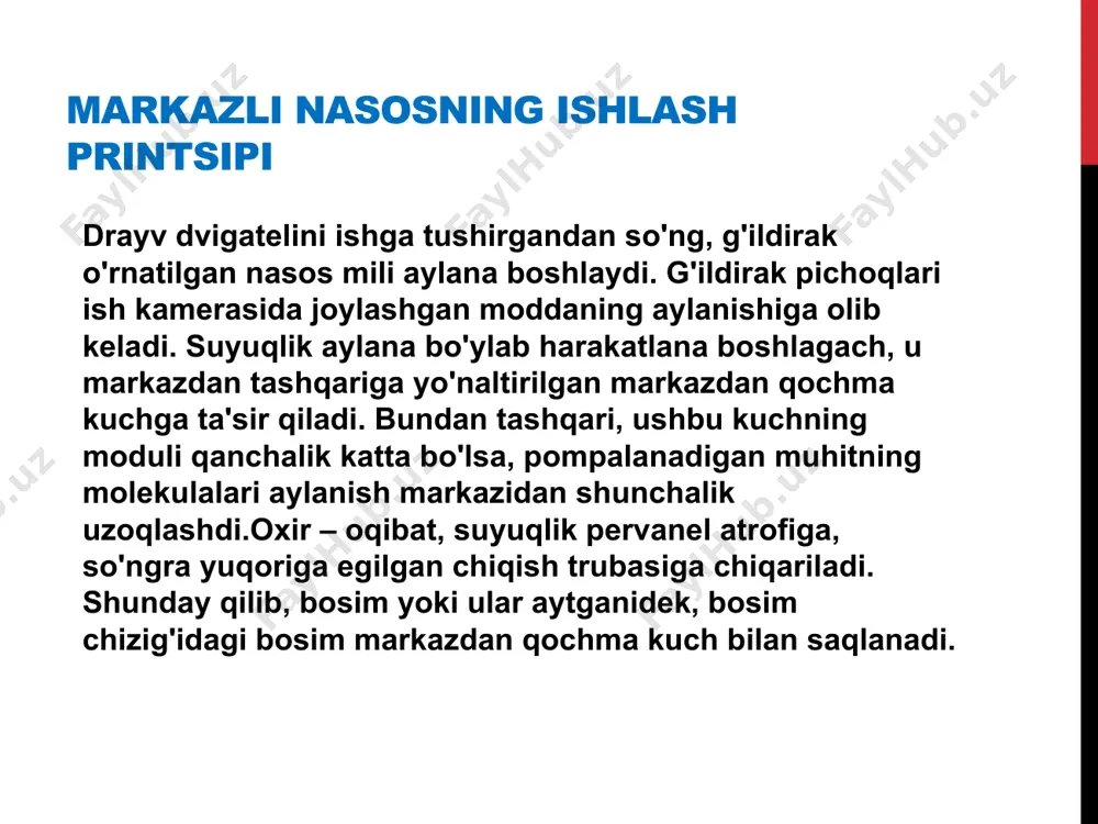 markazdan qochma nasos - Page 4