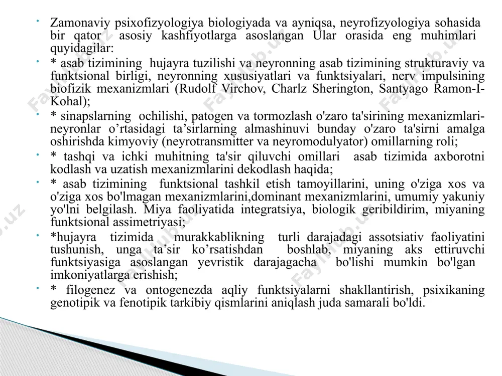 shaxsiy) omil" tushunchasini ishlab chiqdi. psixofizyologik testlardan maktab ta'lim tizimida foydalanishning tadbiq etilishi o’sha davrdagi maktablar uzoq vaqtdan beri bolalarni bilim,ko'nikma,qobiliyat, aqliy zaif va iqtidorli bolalarni aniqlash, o'quvchilarni kasb-hunar va maxsus maktablarga yo’naltirish va boshqalar bo'yicha ob'ektiv ravishda ajratish uchun psixofiziologik tadqiqot usullariga ehtiyoj sezar edi. ushbu muammolarga o'sha paytda taniqli psixologlar jalb qilindi alfred binei teodor simon. olimlar aqliy rivojlanish darajasi (aql darajasi) bo'yicha bolalarni farqlash uchun 30 ta topshiriqdan iborat psixodiagnostik testlar to'plamini ishlab chiqdilar.vazifalar qiyinchiliklarga ko'ra taqsimlandi va aqliy rivojlanishning aniq holatlarini normadan ajratishga imkon berdi. bine-simon shkalasining ikkinchi eng mukammal nashri 1908 da chop etildi va allaqachon 55 vazifasidan iborat edi va muvofiqlikni ta'minladi.yosh testlarininig natijalariga asolanib bine va simonlar "aqliy yosh" tushunchasi fanga olib kirdi.nemis psixologi shtern esa iq koeffissentini tushunchasini fanga kiritdi. iq aqliy yosh\passport yoshi*100%. iq me’yorlari ya'ni, aqliy qobiliyatlarni miqdoriy baholash usuli ishlab chiqilgan bo'lib, keyinchalik intellekt koeffitsienti-iq (inglizcha iq) ta'rifi sifatida …