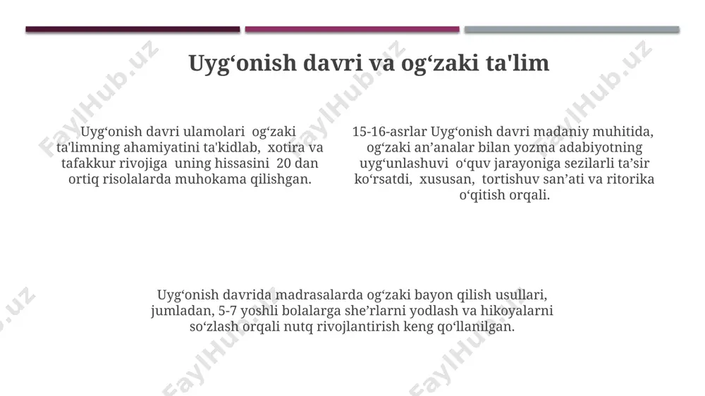 tarix tizimida o'quvchining jonli nutqi va ahamiyati - Page 4
