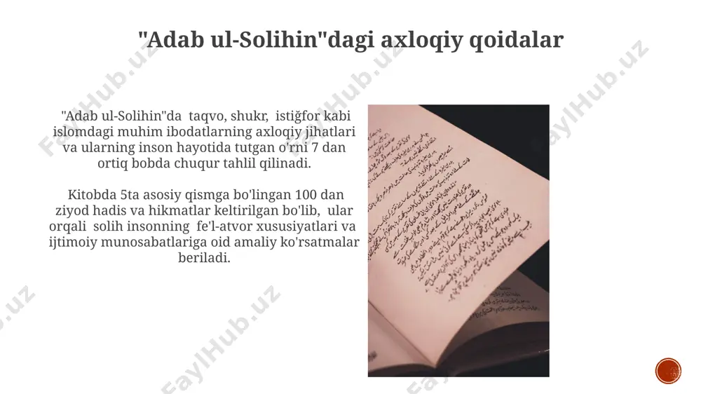 "odob -as solihin"asari tahlili - Page 5