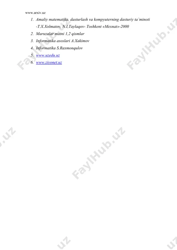 apparat vositalarini tashxisi - Page 5