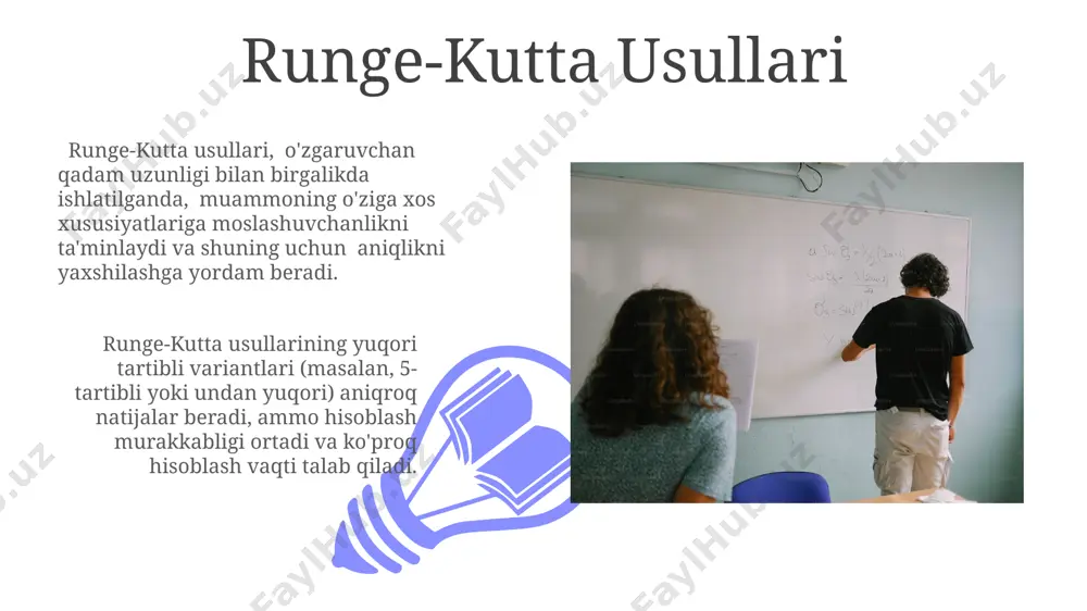 oddiy differensial tenglamalar uchun koshi masalalarini yechishning sonli usullari - Page 3