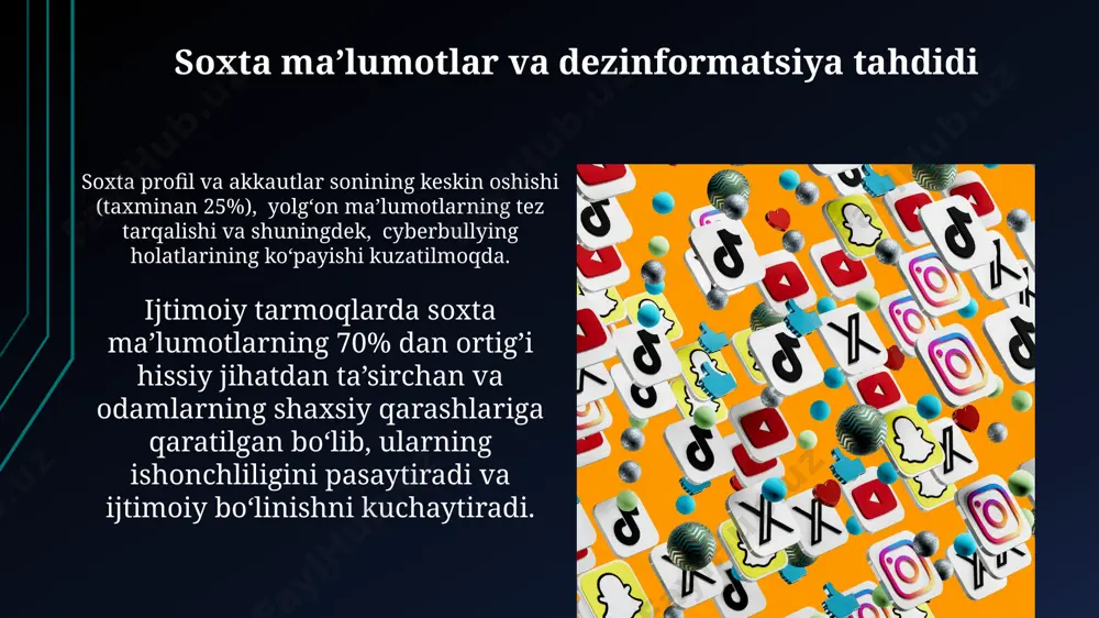 ijtimoiy tarmoqlarda axborot xurujlari va tahdidlari - Page 3