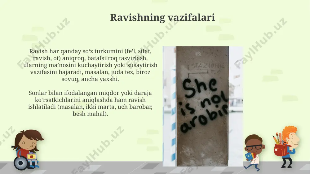 yordamchi so'z turkumi. ravish so'zlari - Page 3