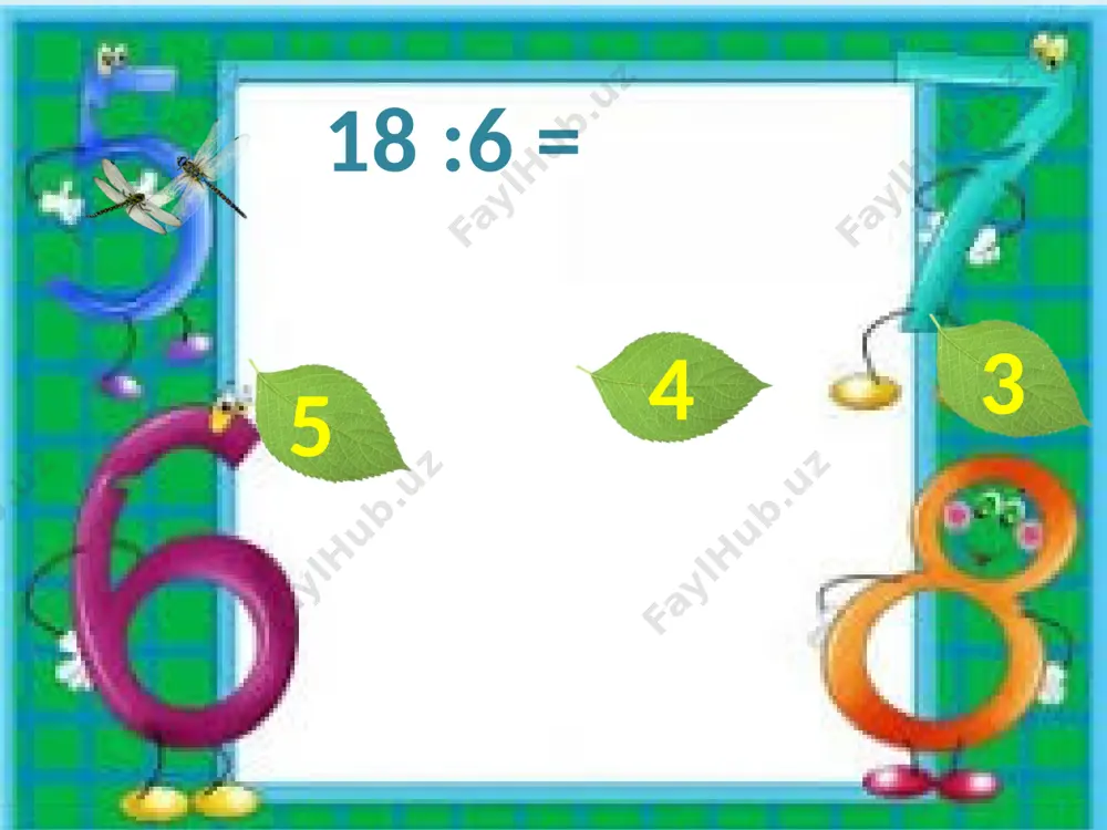 bo`lishga oid bilimingizni sinab ko`ring! - Page 5