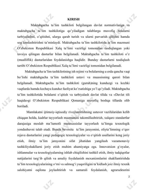 fiq boshqa tillarda olib boriladi. mamlakatni ijtimoiy-iqtisodiy rivojlantirishning ustuvor vazifalaridan kelib chiqqan holda, kadrlar tayyorlash mazmunini takomillashtirish, xalqaro standartlar darajasiga moslab ma’lumotli mutaxassislar tayyorlash ta’limga texnologik yondashuvni talab etadi. bunda bevosita ta’lim jarayonini, oliyta’limning o‘quv rejava dasturlarini yangi pedagogic texnologiyalar va o‘qitish usullarini keng joriy etish, ilmiy ta’lim jarayonini sifat jihatidan yangilash vazamonaviy tashkiliyshakllarni joriy etish muhim ahamiyatga ega. innovatsion g‘oyalar, ishlanmalar va texnologiyalarning ishlab chiqilishini tashkil etish, ilmiy tadqiqotlar natijalarini targ‘ib qilish va amaliy foydalanish mexanizmlarini shakllantirishda ta’lim texnologiyalarining o‘rni va salmog‘i yuqoriligini ta’kidlash joiz ilmiy texnik salohiyatni oqilona joylashtirish va samarali foydalanish, agrarsektorini rivojlantirishga fan va texnologiyalarning hissasini oshirishga yo‘naltirilgan ta’lim texnologiyalarini yanada rivojlantirishni taqozo etadi. “ta’lim jarayonini, oily ta’limning o‘quv reja va dasturlarini yangi pedagogik texnologiyalar va o‘qitish usullarini keng joriy etish...” 1- zarurligi ta’kidlanadi. bu esa ilmiy-ta’lim jarayonini sifat jihatidan yangilash va zamonaviy ta’lim texnologiyalarini joriy etish asosida yanada takomillashtirishga olib keladi. ta’lim texnologiyalarining ilmiy xarakterdaligiga …