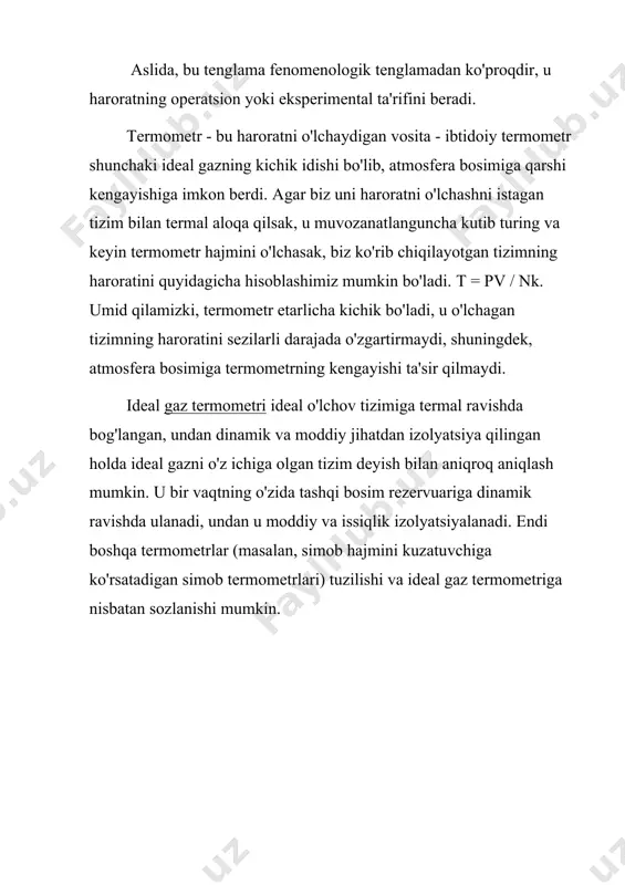 termodinamik tizimli asboblar - Page 5