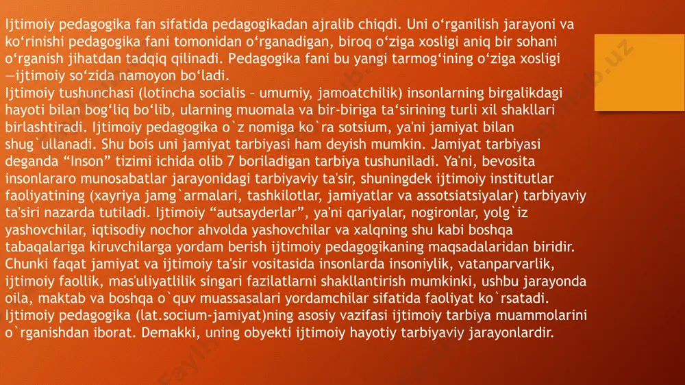 mutaxassislik fanlarini o‘qitish metodikasi - Page 5