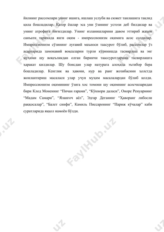 xix-xx аср чет эл санъати - Page 3