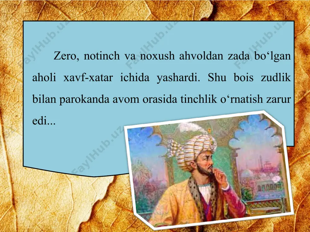 zahiriddin muhammad bobur 11 - sinf - Page 5