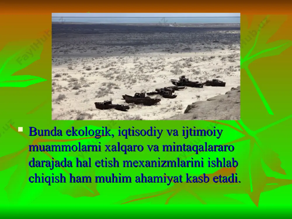 cho’llarning o’zbekistondagi o`simliklar olamida ta`siri - Page 5