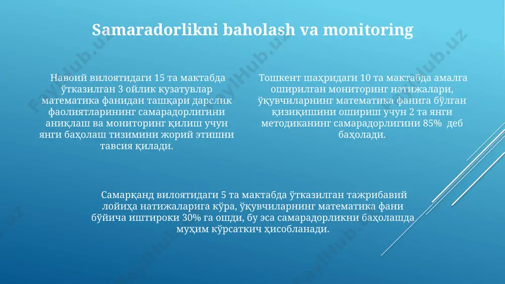 matematikadan sinfdan tashqari ishlarni tashkil etish metodikasi - Page 4