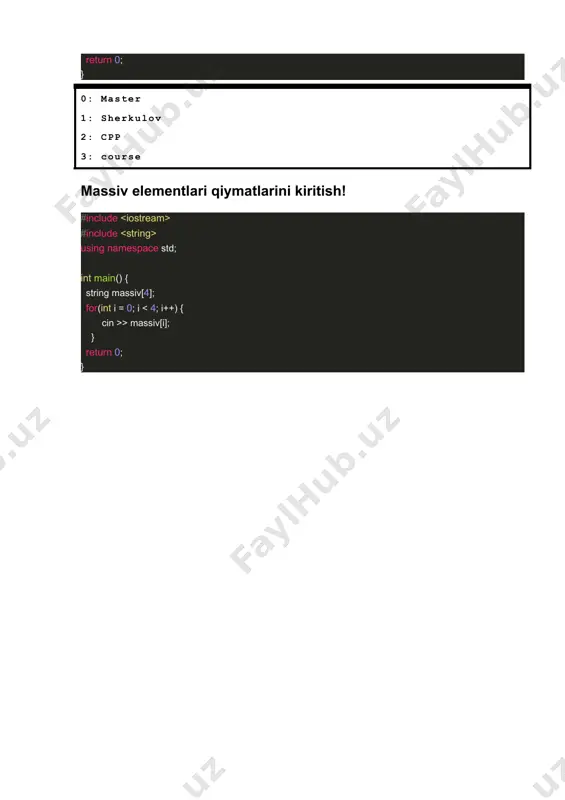 c++ massiv - Page 3