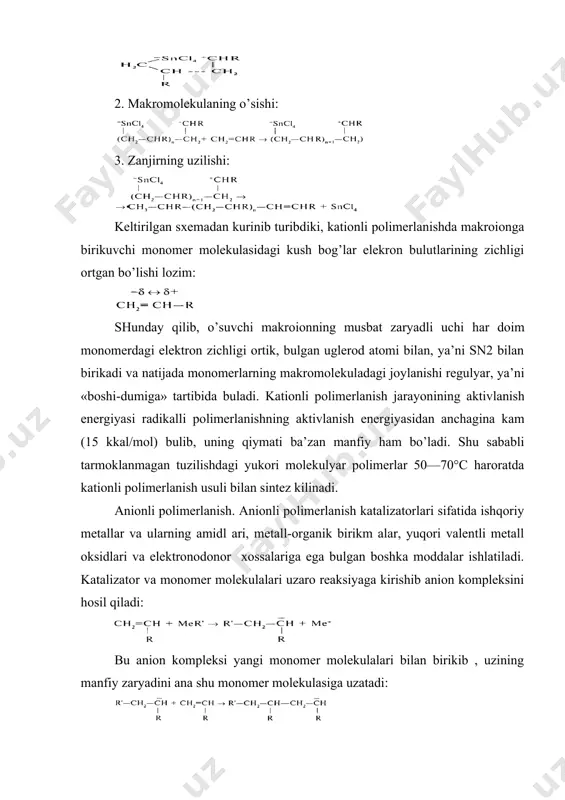 ionli polimerlanish reaksiyalari - Page 4