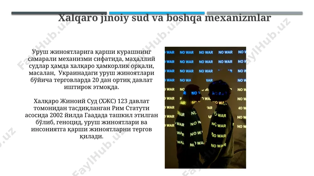 harbiy jinoyatchilikka qarshi kurash - Page 3