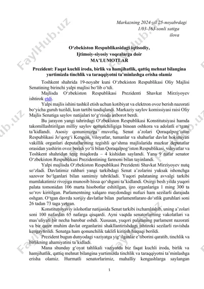 yalpi majlis haqida maʼlumotlar — DOCX