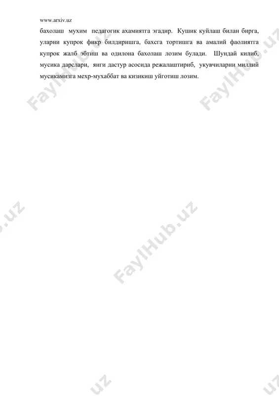 умумий таълим мактабларида мусика дарсларини режалаштириш - Page 5