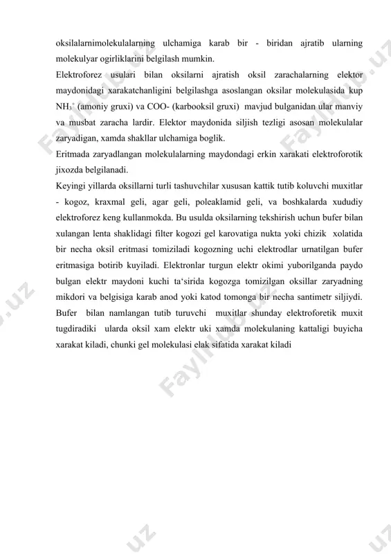 oqsillar va ularning funktsiyalari - Page 5