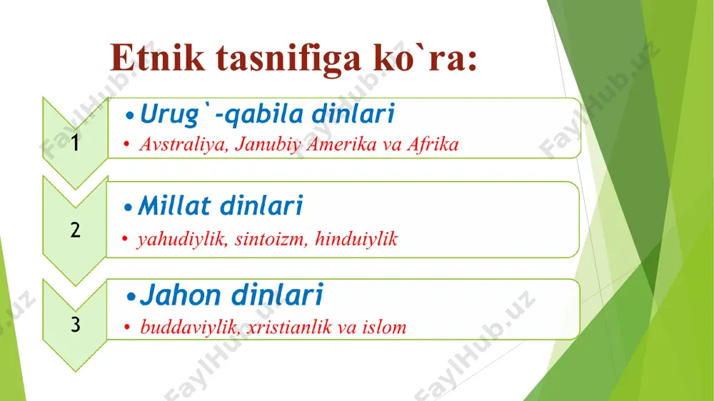 iladi. hozirgi hinduiylik 2 oqim — vishnuizm va shivaizm shaklida mavjud. kоnfutsiylik (аsоschisi milоd. аv. 551-479-yillаrdа yashаgаn хitоylik kun-futszi) – ijtimоiy-ахlоqiy g`оyalаri bilаn mаshhur bo`lgаn хitоydаgi еtаkchi fаlsаfiy mаktаblаrdаn biri. kоnfutsiylikdа insоn tаrbiyasidа murоsа, sаbr-qаnоаt, kеchirimlilik, bаg`rikеnglik g`оyalаri muhim o`rin tutgan. kоnfutsiylik tа’limоtidаgi “shахs o`zi uchun emаs, bаlki jаmiyat uchun shахsdir” dеgаn g`оyasi hоzir hаm o`z аhаmiyatini yo`qоtgаn emаs. yagоnа vа eng mudhish хаtо аvvаlgi хаtоlаrni tuzаtmаslikdir. kоnfutsiy qadimgi xitoyda ilk falsafiy maktabning yuzaga kelishi li er — lao-tszi yoki ustoz lao (eramizdan avvalgi 579-499 yillar) nomi bilan bog‘liqdir. rivoyat qilishlaricha, lao-tszi volidasining qornida 81 yil yashagan, shu bois u oq soqol bilan tug‘ilgan emish. olcha daraxti tagida tug‘ilganidan unga li, qulog‘i uzun bo‘lganidan er deb ism qo‘yishgan ekan. lao tszi yoxud daoсршдшл e’tiboringiz uchun rahmat!