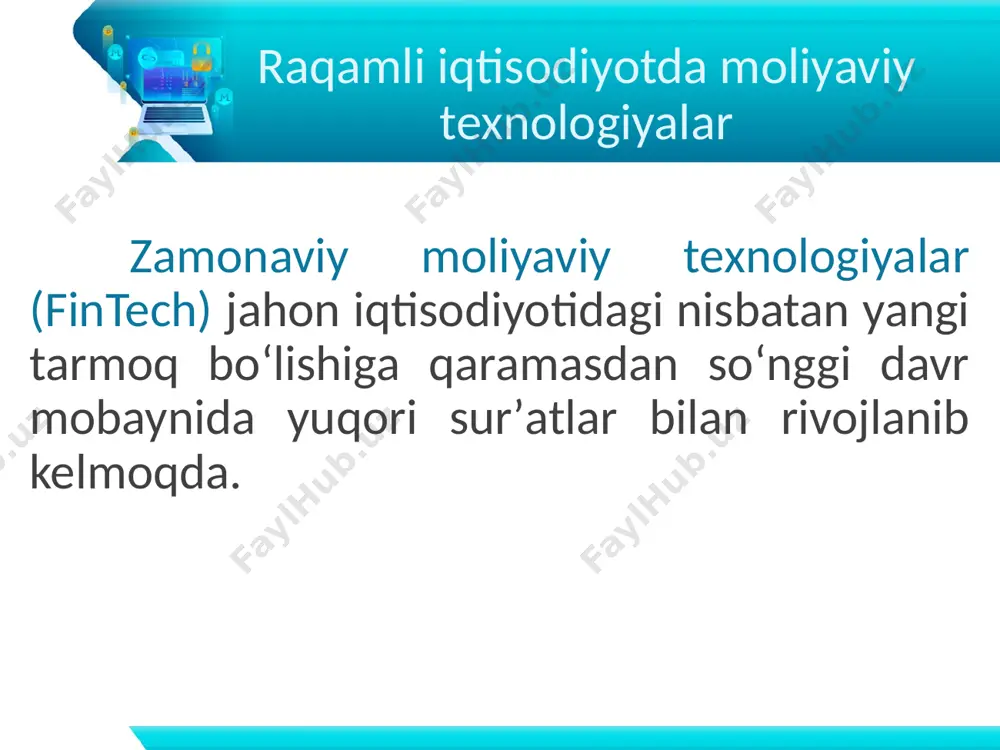 bank-moliya tizimida raqamli texnologiyalar - Page 5