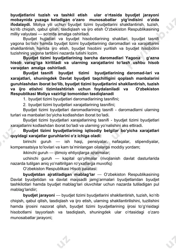 da mahsulot sotishdan tushgan sof tushum ko‘rsatkichi sotish byudjetidan olinadi. sotilgan mahsulot tannarxi ko‘rsatkichini aniqlash biroz qiyin masala, chunki bu holatda ishlab chiqarilgan barcha mahsulot emas, balki faqat sotilgan mahsulot tannarxini aniqlash kerak bo‘ladi. daromad va xarajatlar byudjetining asosiy ko‘rsatkichlari sof foyda va rentabellik darajasi ko‘rsatkichlaridir. sof foyda korxona joriy faoliyati samaradorligining mutlaq ko‘rsatkichi hisoblansa, rentabellik samaradorlikni ifodalovchi nisbiy ko‘rsatkichdir. rentabellik ko‘rsatkichini nafaqat hisobot yili bo‘yicha, balki har oy kesimida ham hisoblash mumkin. chunki, korxona faoliyati mavsumiy ko‘rinishga ham ega bo‘lishi mumkin. ya’ni ba’zi oylarda korxona zarar bilan ishlashi, boshqa davrlarda yuqori miqdorda foyda bilan ishlashi ham mumkin. yuqoridagi misolda korxona dastlabki oylarda zarar bilan ishlagan, keyinchalik foyda miqdori oshib borgan. umuman olganda yil bo‘yicha rentabellik darajasi me’yor darajasida, shu boisdan mazkur turdagi daromad va xarajatlar byudjeti korxona rahbariyati tomonidan tasdiqlanishi mumkin. daromad va xarajatlar byudjetini tasdiqlash uchun avvalo pul mablag‘lari harakati byudjeti va balans moddalari varag‘i (byudjeti) mahsulotlarini umumlashtirish …