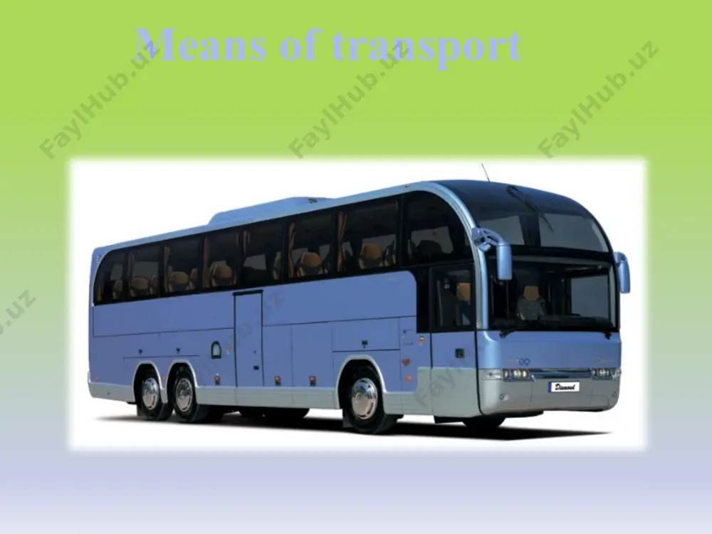 means of transport - Page 3