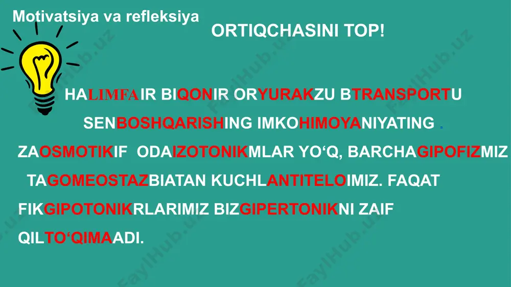 qonning kimyoviy tarkibi - Page 5