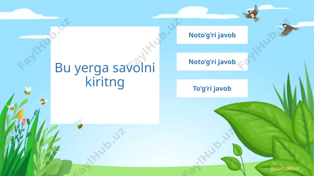 interaktiv test taqdimoti - Page 4