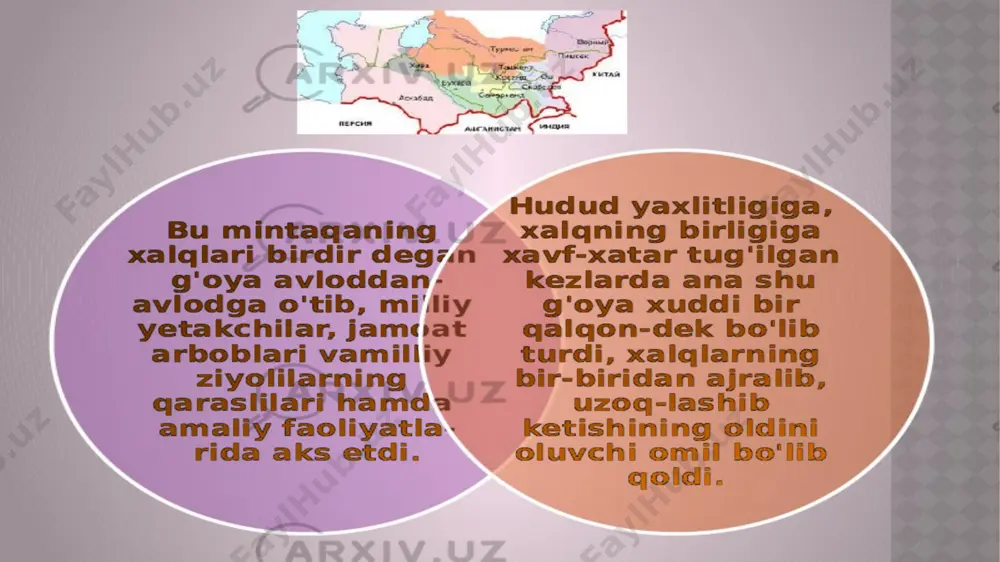 mustaqil ishi: milliy hududiychegaralanish va uning maqsadlari - Page 5