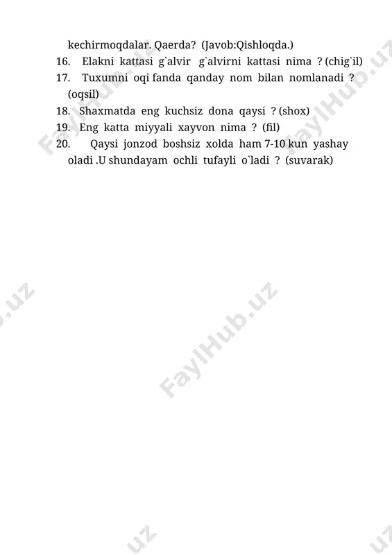 qiziqarli savollar - Page 2