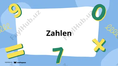 zahlen — PDF