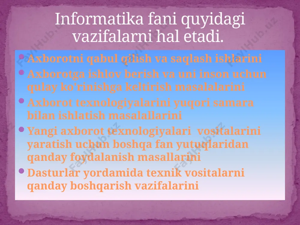 informatika va uning vazifalari - Page 5