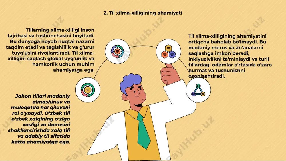 dunyo tillari va unda o'zbek tilining tutgan o'rni - Page 4
