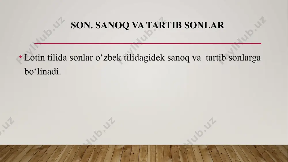son. sanoq va tartib sonlar - Page 2