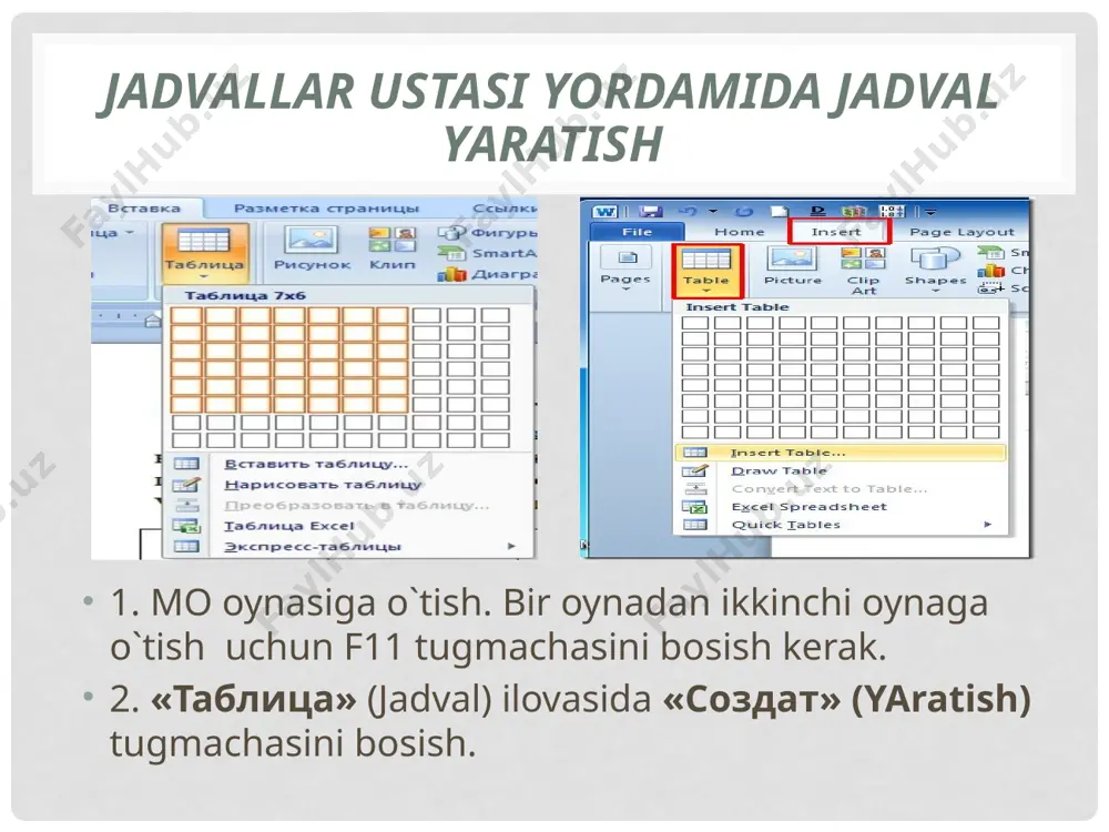 excellda jadvallar, shkallar, so`rovlar va hisobot yaratish - Page 4