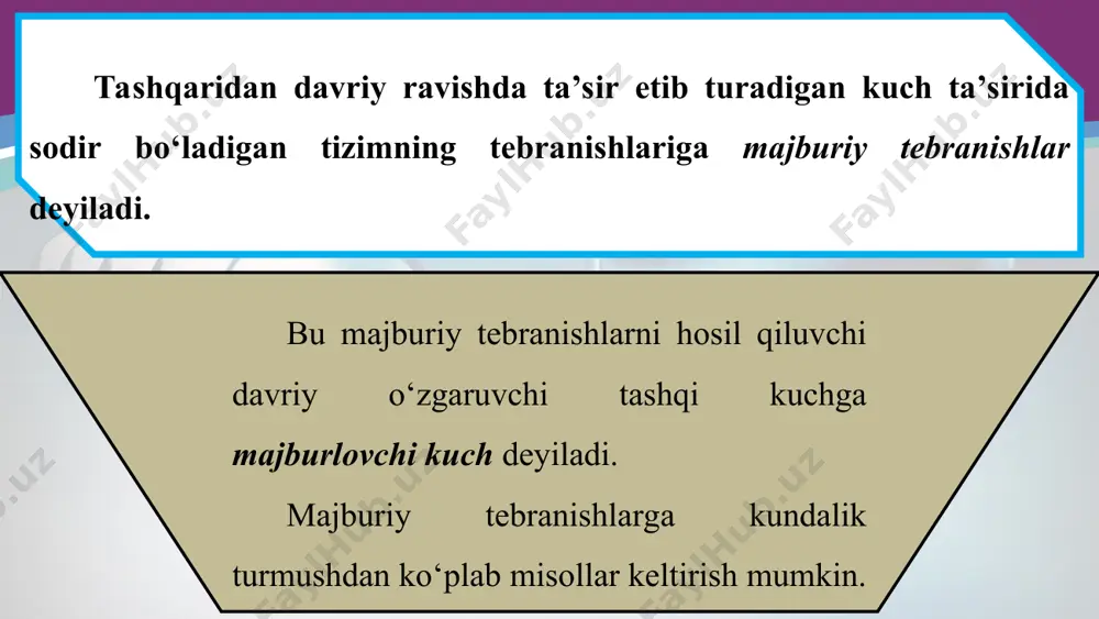 majburiy tebranishlar. texnikada rezonans 10 - sinf - Page 5