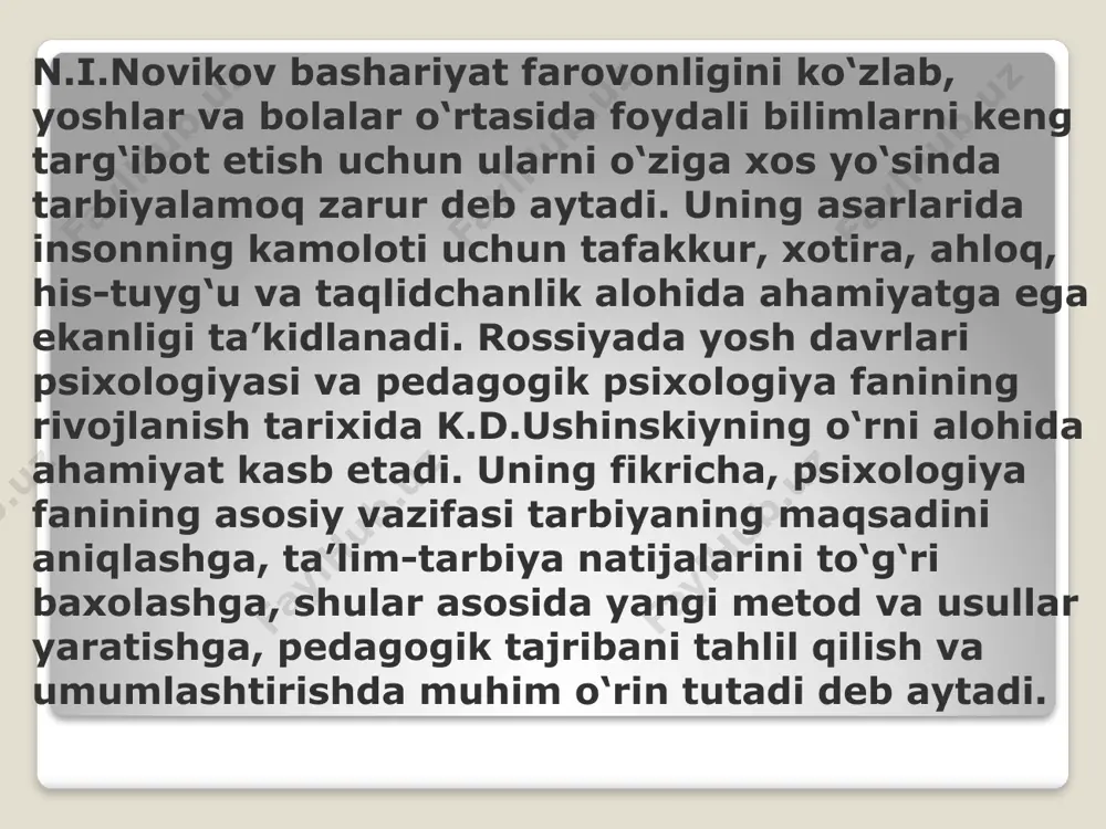 pedagogik psixologiya taqdimoti - Page 5