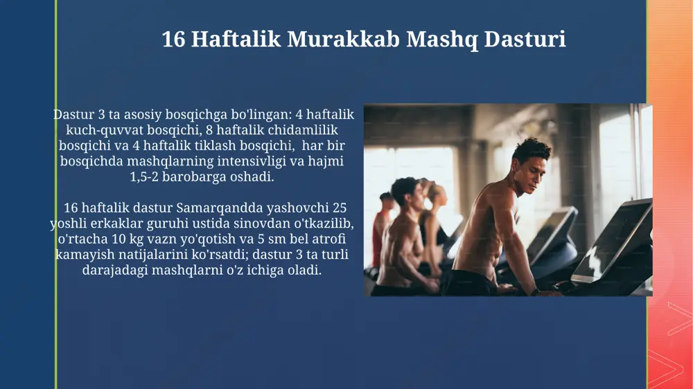 ertalabki badantarbiya va 16 sanoqqa kompleks mashqlarni tuzish - Page 4
