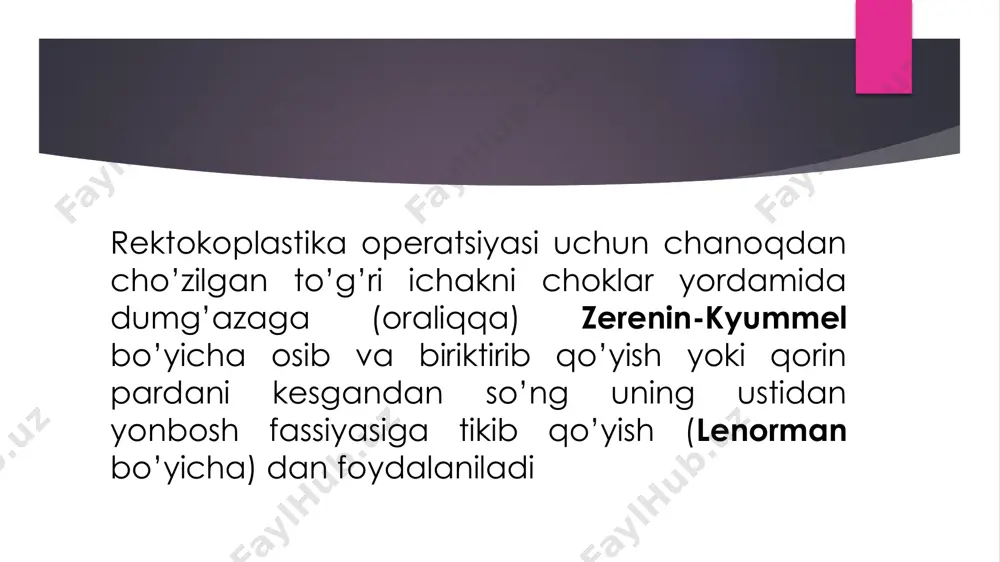 to’g’ri ichak tushishida operatsiyalar - Page 5