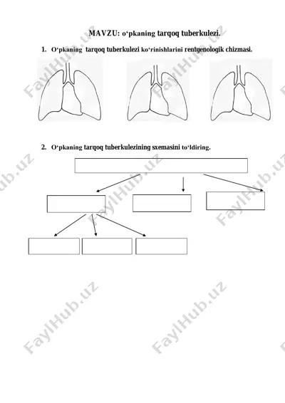 o‘pkaning tarqoq tuberkulezi — PDF