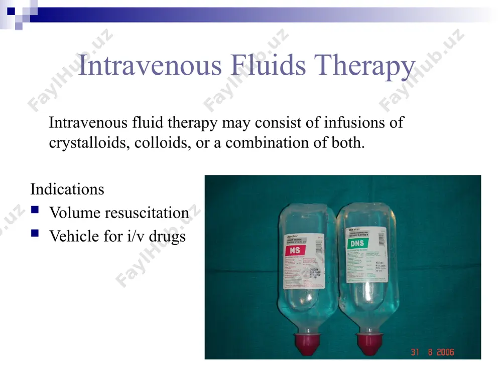 y can cause significant coagulopathy in large volumes. natural : albumin artificial : gelatin and dextran , hes albumin principal natural colloid comprising of 50-60% of all plasma proteins. synthesized only in liver and has a half life of app. 20 days. 5% soln is iso oncotic and leads to 80% initial vol expansion 25% soln leads to 200-400% increase in vol. used for emergency treatment of shock especially due to loss of plasma, acute management of burns fluid resuscitation in icu hypoalbumineamia. side effects : pruritis, anaphylactoid reactions and coagulation abnormalities as compared to synthetic colloids. disadvantages cost effectiveness volume overload dextran highly branched polysaccharide molecules produced by synthesis using the bacterial enzyme dextran sucrase from the bacterium leuconostoc mesenteroids. most widely used are 6%(dextran 70) and 10%(dextran 40) soln. excreted via kidney primarily. both lead to a higher vol expansion as compared to hes and 5% albumin. used …