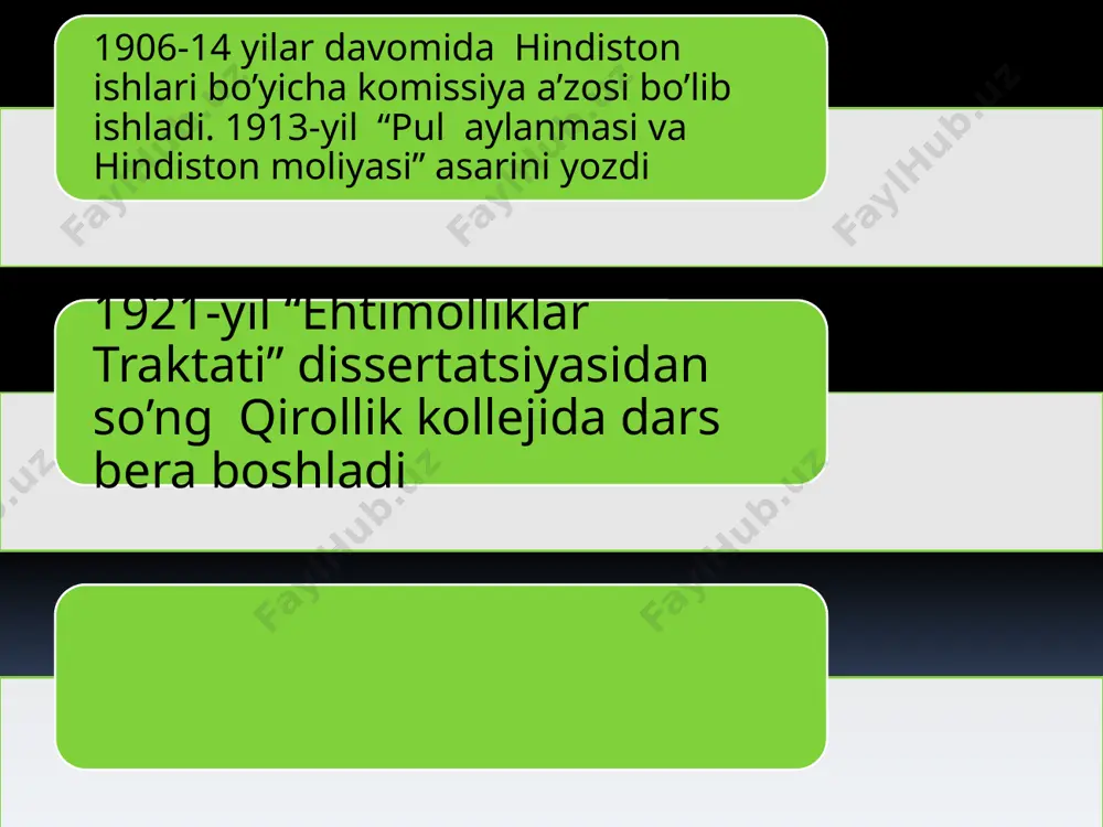 50-yillarning ikkinchi yarmida j.m.keyns nazariyasi asosida yangi keynschilik shakllandi. uning ancha ko‘zga ko‘ringan vakillari amerikalik e.xansen (1887–1975), p.samuelson (1915 y. tug‘ilgan), ye.domar (1914), s.xarris (1897–1974), r.solou (1924 y. tug‘ilgan), ingliz r. xarrod (1900– 1978) lar hisoblanadi. yangi keynschilikning asosiy tadqiqot obyekti makroiqtisodiy miqdorlarning (yalpi talab, yalpi taklif, yalpi jamg‘arma) o‘zaro ta’siri hisoblandi. masalaga bunday yondashuv siklli ishsizlik, inflyatsiya, iqtisodiy o‘sish muammosini tahlil qilishga yordam beradi. yangi keynschilar (ye.domar, r.xarrod) iqtisodiy o‘sish nazariyasini ishlab chiqdilar. undagi asosiy muammo – realizatsiya muammosi hisoblanadi. bu nazariyaga muvofiq, iqtisodiyot dinamik muvozanat holatda bo‘ladi, agar talab ishlab chiqarish resurslaridan to‘la foydalanish imkonini bersa, talab bog‘liq bo‘lgan milliy daromadning ko‘payishi, ularning fikriga ko‘ra, faqat kapital jamg‘arilishi funksiyasi hisoblanadi, kapitalga bo‘lgan talab esa, faqat milliy daromadning o‘sish sur’ati bilan aniqlanadi. iqtisodiy o‘sishning yangi keynschilik modelida iste’mol va jamg‘arma o‘rtasidagi o‘zaro miqdoriy bog‘liqlik, «multiplikator- akselerator» tizimi asosiy o‘rinda turadi. investitsiya (kapital jamg‘armasi me’yori) va ishlab chiqarishning kapital sig‘imi …